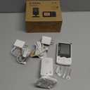 Baby Monitor with Camera and Audio, Video Baby Monitor No WiFi Night Vision 2.4" LCD Screen Portable Baby Camera Monitor Alarm Lullaby Temperature Sensor and 1000ft, Ideal for Baby/Elderly/Pet