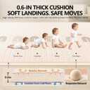 Baby Play Mat, 79x55 Extra Large, Soft Cushioning, Safety Tested Floor Mat