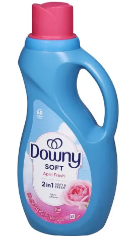 Downy Soft April Fresh 2in1 Fabric Softener, 60 medium loads. 44 fl oz