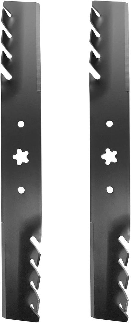Mulching Blade 38 '' Fit for Craftsman/AYP/Poulan 12784, 127842,134148, 138497, 138970, 139774, 193957, for Husqvarna 38 '' mower blade 532127842, 532134148 LT1238, LT1538, Mower Blades 2Pack