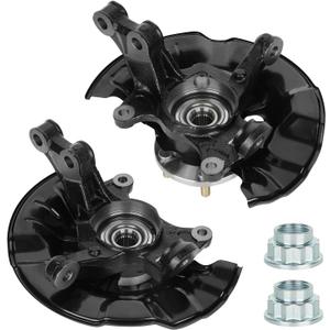 Front Steering Knuckles Wheel Bearing Hub Assembly for Corolla 14-18 1.8L