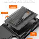 for Samsung Galaxy S26 Case Wallet with Card Holder (4-5Cards)-Black | [RFID Blocking][Kickstand][Military Drop Protection] Full Camera Protection Wallet Case for Samsung S26