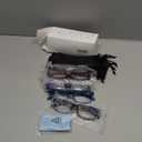 NORPERWIS Reading Glasses 6 Pairs Quality Readers Spring Hinge Glasses for Reading for Men and Women (6 Pack Mix Color 3, 5.00)