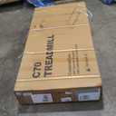 CURSOR FITNESS Home Folding Treadmill with Pulse Sensor, 2.5 HP Quiet Brushless, 7.5 MPH, 265 LBS Capacity (Black)