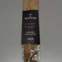 Teak Wood Spatula for Cooking,12.2 Inch Flat Wooden Spatula for Cast Iron,Wood Cooking Utensil,Spatulas Perfect for Flipping,Serving,Scraping,Turning. Set Of 2