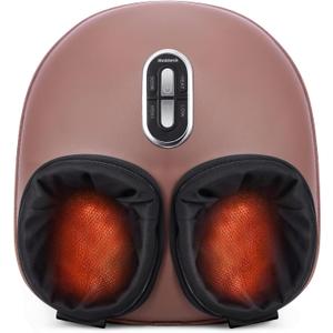 Nekteck Shiatsu Foot Massager Machine with Heat, 2026 Upgraded Air Compression Deep Kneading Therapy Feet Massager, Improve Blood Circulation and Foot Wellness, Massage Tools FSA Eligible HSA Eligible