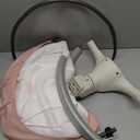 BabyBond Baby Swings for Infants, Bluetooth Infant Swing with Music Speaker, 3 Seat Positions, 5 Point Harness Belt, 5 Speeds and Remote Control - Portable Baby Swing for Indoor and Outdoor (Silver) (Gray)