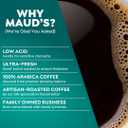 Maud's Espresso Roast Coffee Pods, 50ct, Dark Roast Coffee in Single Serve Pods  100% Arabica Coffee, Compatible with Keurig K Cups Maker