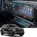 Kia Sportage Screen Protector Antiglare for 2023 2024 2025 Kia Sportage Hybrid (EX, X-line) 12.3" Infotainment Touchscreen Cover Saver Dual Panoramic Curved Display Accessories 2 Pack (US Version)