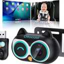 OTTOCAST Cabin Care Car Camera for Baby, Wireless CarPlay Adapter with 1080P Baby Car Camera, HD Night Vision, 150 Wide Angle, Real-Time Rear Seat Monitor, Easy Installation