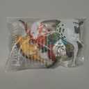 OuMuaMua Dinosaur Toys, Plastic Dinosaur Figure Set, Ideal Education Toys for Kids, Including T-Rex, Stegosaurus, Monoclonius, 6 to 7 Inch Large Size, 6 Pack (Yellow)