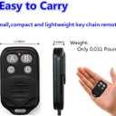 2 Garage Door Opener 390mhz Remote Keychain,Replacement for Genie Intellicode & Overhead Door GIT-3/ACSCTG Type 3,4-Button