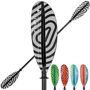 WONITAGO Kayak Paddle Adjustable, Lightweight Carbon Fiber Kayaking Oar, 86-94 Inches 