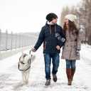 PAGE ONE Mens Winter Slouchy Beanie Warm Fleece Lined Skull Cap Baggy Cable Knit Hat (Wine Red)