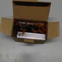 Battery Operated Halloween Indoor String Lights, 8 ft 20 LED Orange Mini Cluster Tree Lights with Timer, Indoor Outdoor Patio Garland Window Decor for Party Christmas Halloween Decorations