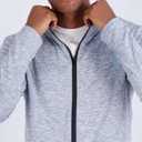 Real Essentials 3 Pack: Mens Dry-Fit Long Sleeve Full Zip Hoodie & Jacket- Athletic Running Jacket (Available in Big & Tall) (Set 8)