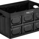 GreenMade InstaCrate Collapsible Storage Container, 12 gal, Black