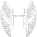 Motorcycle Passenger Footboards Rear Floorboards Male Mount Foot Pegs CNC Cut Fit For Harley Sportster Touring Road King Road Glide Electra Glide Street Glide Dyna Chrome