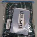 Kuoser Waterproof Dog Coat, Reversible Dog Jacket for Large Dogs, Adjustable Durable Doggie Winter Coat for Groowing Puppies Warm Puppy Cold Weather Apparel, Green L, Pack of 1