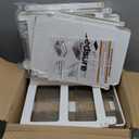 3-Drawer Plastic Storage Organizer  Stackable Clear Drawer Bins for Clothes, Office Supplies, and Toys  Durable Space-Saving Storage Cabinet