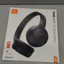 JBL Tune 520BT - Wireless On-Ear Headphones, Up to 57H Battery Life and Speed Charge, Lightweight, Comfortable and Foldable Design, Hands-Free Calls with Voice Aware (Black)
