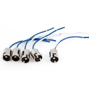 uxcell 5 Pcs 1156 Turn Tail Wired Light Socket for Car 15mm Inner Diameter