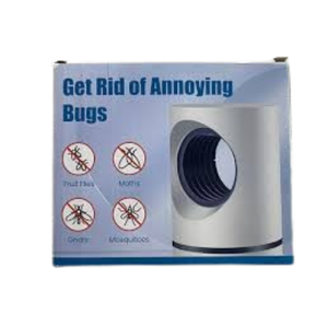 Fruit Fly Trap Flying Insect Traps Fan Powered Indoor Bug Catcher for Mosquitoes Gnats Fruit Flies Mosquito Killer Effective Blue Light