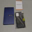 RMOCR Case Compatible with Moto G 5G 2024, Full Body Heavy Duty Rugged Shockproof Protective Phone Cover with Lanyard Strap, Tempered Glass Screen Protector, Black Matte