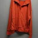 SHEWIN Womens Sweatshirt Casual Long Sleeve Lightweight Sweatshirts Button Loose Pullover Tops (Small, E Orange)