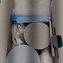 IEZFIX Electric Spin Scrubber, Bathroom Power Shower Scrubber Cleaning Brush for Tub/Tile/Floor/Toilet/Kitchen, 8 Cleaner Scrub Brush Heads, 3 Speeds 450RPM Max, Telescopic Rod Black