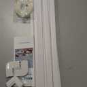 Yecaye Cord Hider, One-Cord Cable Concealer, Cord Covers for Wires on Wall, Easy Install Cable Management Kit for 2 Small Wires, Cables Raceway Home Office, W0.59in H0.4in, White