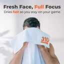 310 Nutrition Gym Workout Towel Fitness Sport Sweat Towels for Men and Women, Yoga, Spa, Travel, Golf, and Football