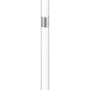HMYHUM Small Acrylic Podium Stand, Angle Adjustable, 15.7" L x 11.8" W x 42.3" H, Modern Lecterns & Pulpits for Classroom, Concert, Church, Speech, Easy Assembly, Metal Base, Clear