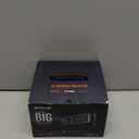 Polocsh Smart Projector 1080P 4K Support with WIFI 6 and 2-Way Bluetooth 1500ANSI Auto Keystone Electric Focus Mini Projectors Home Theater Movie Outdoor Portable Projector (Black)