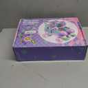 Mermaid Roller Skates for Girls Kids, Mosoulais 4 Size Adjustable Light up Wheels Skates for Toddlers, Beginner Women Rollerskates Indoor Outdoor for Xmas Birthday Gifts, Patines para Nias Nios (Medium-Big Kid (US 1-4), Purple)