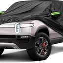Waterproof 420D Oxford Fabric Car Cover fit Rivian R1T - Reinforced PU Coating, All-Weather Protection, Easy to Install