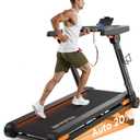 Vitalwalk Foldable Treadmill with Auto Incline, Commercial 49"x18" Wide Running Belt, 10MPH, 3.5HP Brushless, Walking Pad Treadmill for Home, Auto Folding, No Installation, 350LBS Capacity, APP