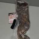 Honey Blonde 13x4 HD Lace Front Wig 26inch Layered Synthetic Lace Pre Plucked Straight Glueless Wigs for Black Women with Sunkissed Highlights