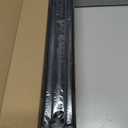 Curtain Rods for Windows 32-90 Inch, 1 Inch Adjustable Black Curtain Rod Set with Brackets, Easy Install