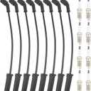AUTOKAY Spark Plugs and Wires Set of 8 for GMC Sierra Yukon for Cadillac Escalade for Chevy Tahoe Hummer 5.3 6.0 V8 9748HH 41-962 19299585 9748HH 88862385