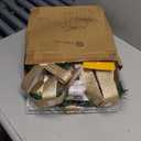 3 Pieces Lighted Gift Boxes Christmas Decorations, 12in 10in 8in with 60 Pre-Strung Mini String Lights, Foldable Light up Present Boxes for Indoor Outdoor Holiday Party Christmas Yard Home Art Decor