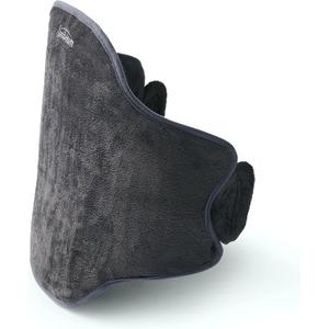 Sunbeam Heating Pad Wrap for Back Pain Relief with Auto Shut Off and Moist Heating Option 23 x 15" Slate Grey