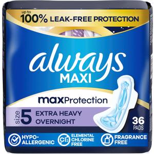 4 Pack of Max Moisture Period Pads