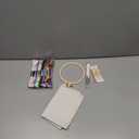 spicssa DIY Stitch Book, Embroidery Stitch Book on Linen Fabric, Complete Toolkit and Video Tutorials, Perfect for Beginners and Craft Lovers