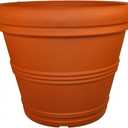 Tusco Products Rolled Rim Garden Planter, 36-Inch, Terra Cotta