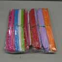 Geyee 54 Pcs Mexican Paper Flowers Fiesta Tissue Paper Flowers Colorful Crepe Flower Mexican Fiesta Party Decorations for Floral Backdrop Carnival Wedding Birthday Party Craft Wall Decor (8" 10" 12")
