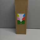 WONDROUS' DECO Wooden Christmas Tree Figurine, Tabletop Silver Tree Figurine, Set of 2 Desk Centerpieces for Christmas Decor