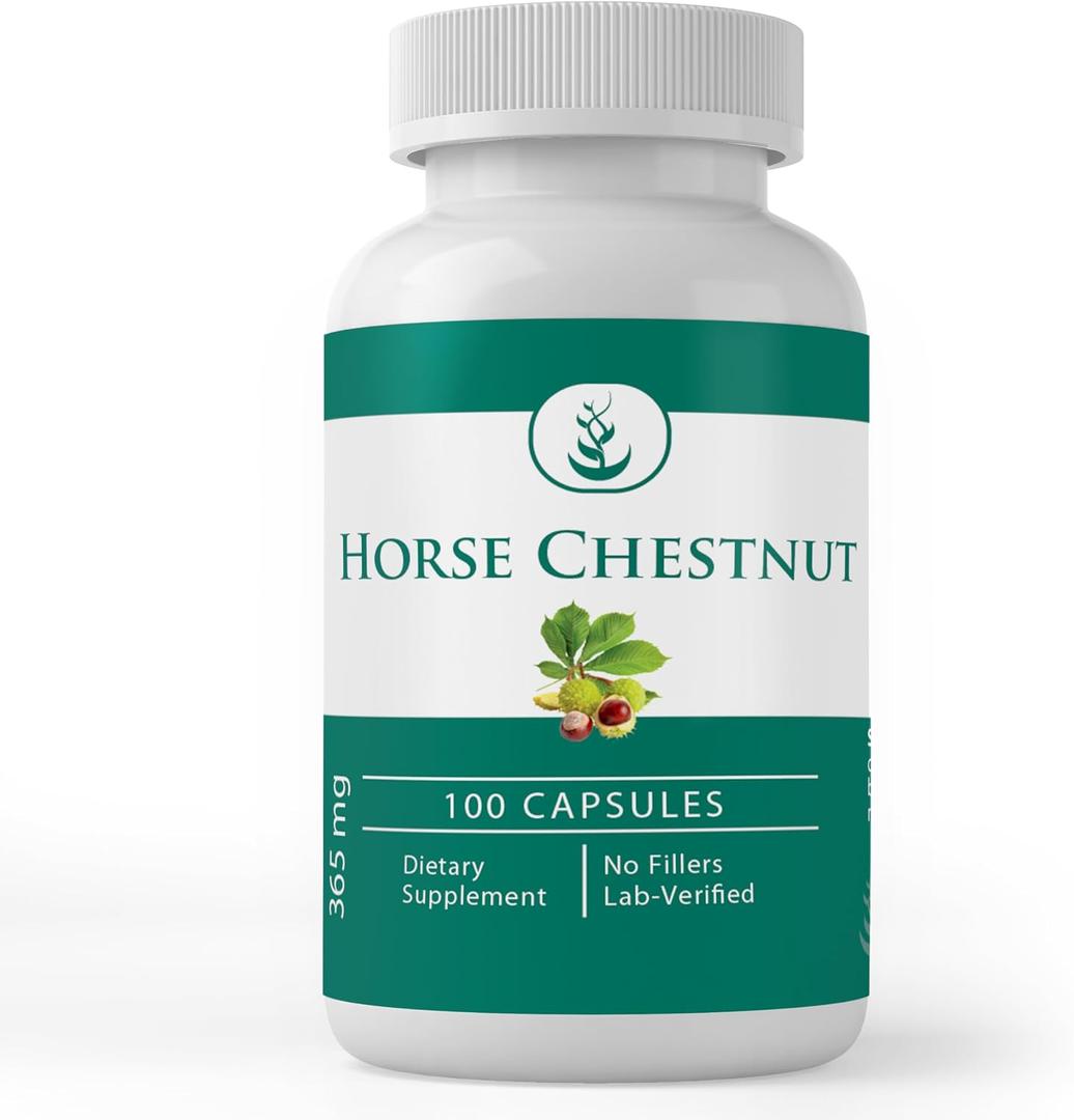 PURE ORIGINAL INGREDIENTS, Horse Chestnut, 100 Capsules