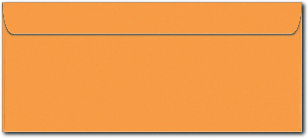 Business Envelopes #12 Size (4 3/4" x 11") - 24lb Bond Golden Kraft - 40 Pack