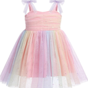 Toddler Baby Tutu Dress Sleeveless Tulle Dress First Birthday Cake Smash Pageant Clothes for Photo Shoot